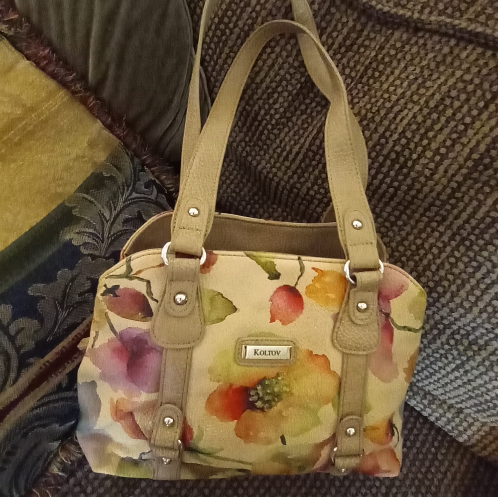 Colorful shoulder bag purse